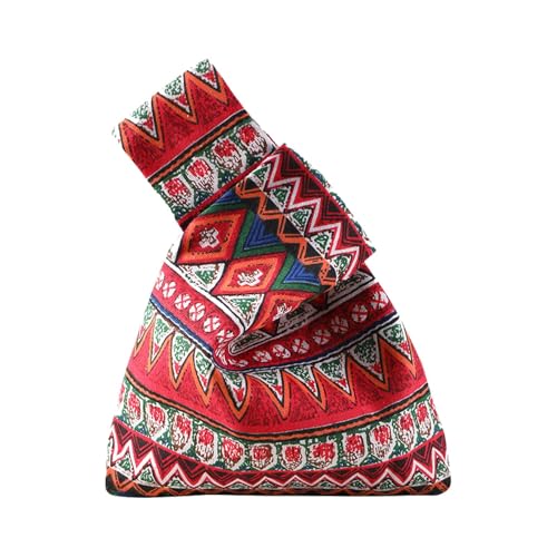 Bolsa de tricô de crochê para mulheres, sacola com nó de pulso | Sacola de tricô do fio de pulso do nó - Bolsa de nó de manga de pulseira, bolsa de malha de crochê para agulhas de crochê, suprimentos