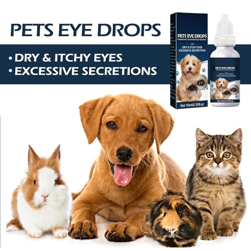 Dog Eye Drops,Dry Eyes Flush and Soothe Eye Irritations, 15% Advanced Lanosterol Eye Solution, Dog Tear Stain Cleaner for Comfort Reliever Eye Itchy for Animals (B-1PCS) Dog Eye Drops,Dry Eyes Flush and Soothe Eye Irritations, 15% Advanced Lanosterol Eye Solution, Dog Tear Stain Cleaner for Comfort Reliever Eye Itchy for Animals (B-1PCS)