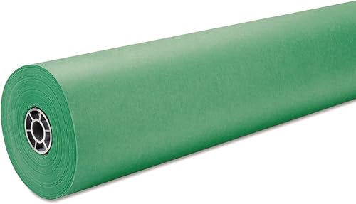 Pacon Rainbow, papel kraft ligero con acabado dual, 36 pulgadas x 1000 pies. (alto)., Verde (Brite Green)