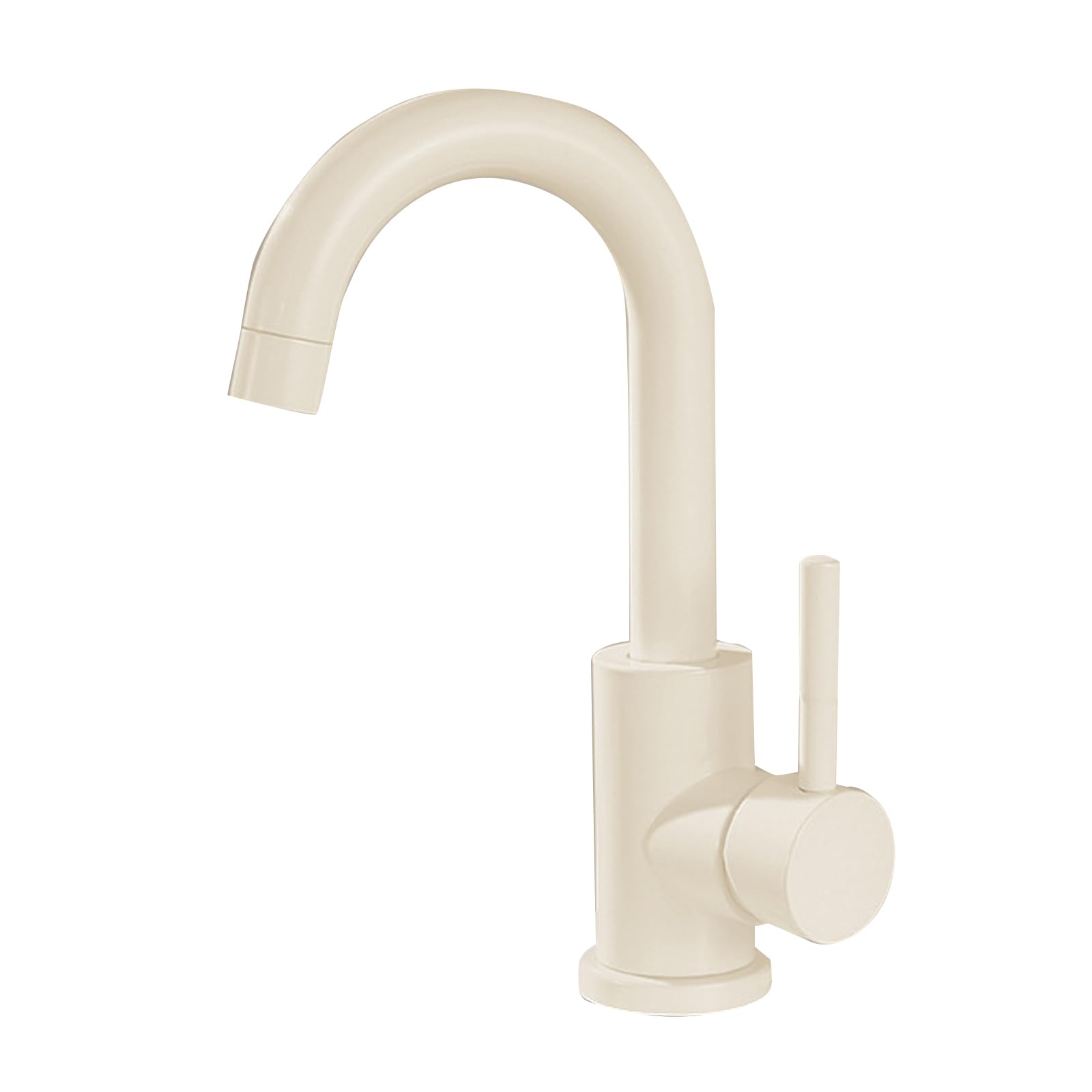 JRUIA Kitchen Faucet, 360° Swivel Washbasin Faucet, Hot And Cold Water Supply, Equipped with A 60Cm Long Water Inlet Pipe