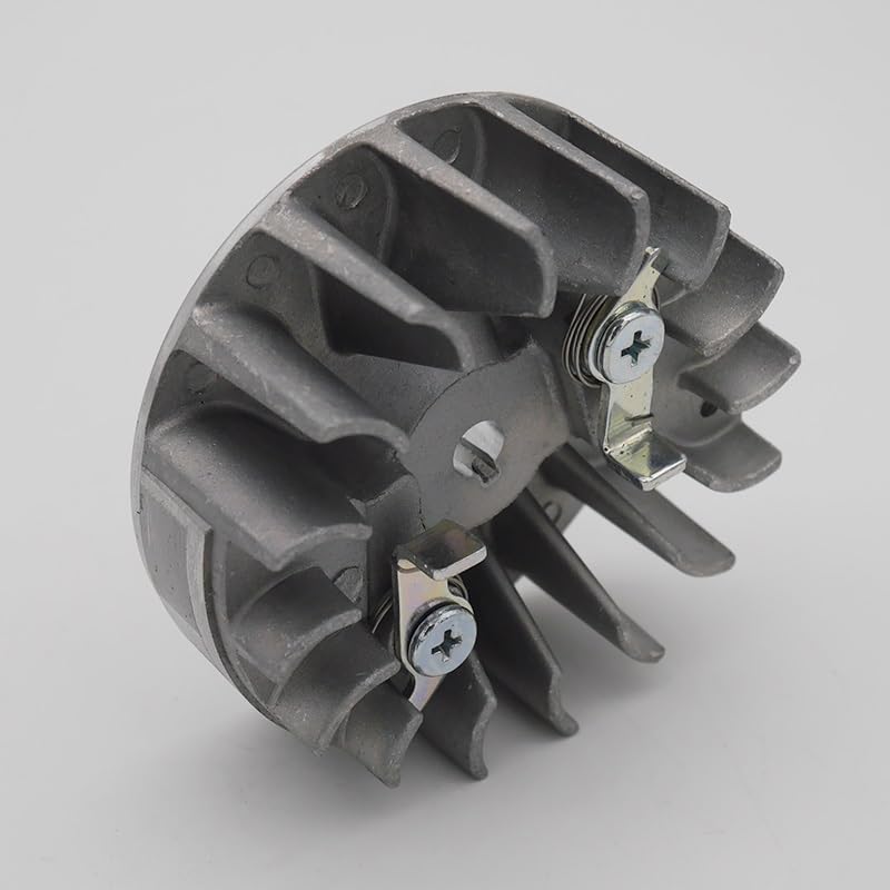Piezas de herramientas de jardinería Trinquetes de arranque de volante, llave Woodruff apta for 142 142E 137 137E, piezas de repuesto de motosierra de Gas de arranque fácil, herramienta 530059637