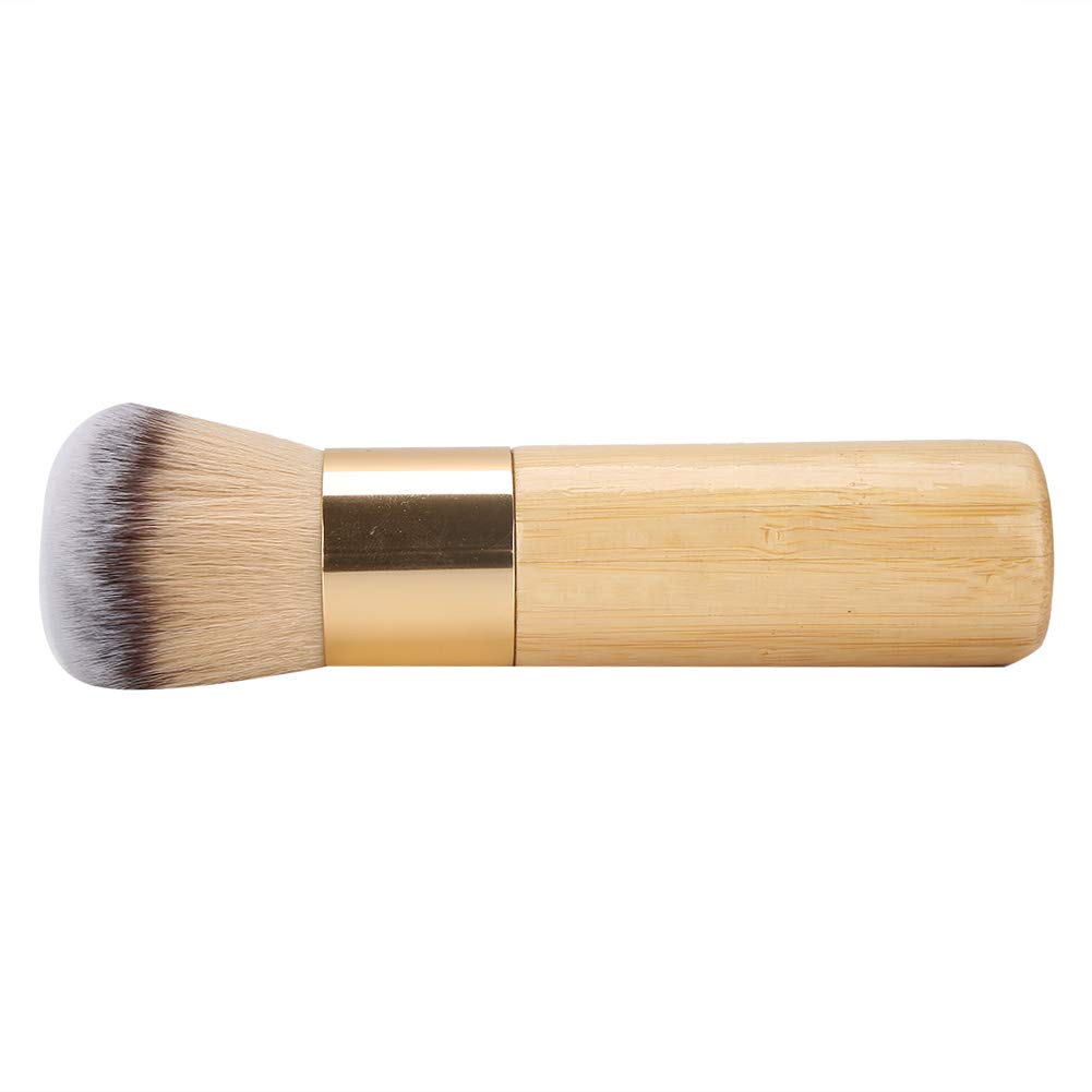 makeup base eveline, Bamboo Makeup Brush, Loose Powder Brush for Daily Makeup Base Makeup Blush, Brush Cosmetic Applying Tool - Image 4