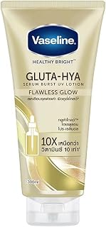 Vaseline Gluta-Hya Serum Burst UV Lotion Flawless Glow