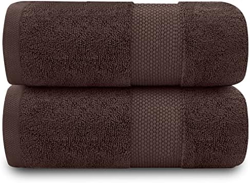 GC GAVENO CAVAILIA Bardzo duży ręcznik kąpielowy 2 sztuki - 700 g/m² jakość hotelowa egipska bawełna bardzo duże ręczniki 100 x 180 cm - bardzo miękki ręcznik łazienkowy - miękki