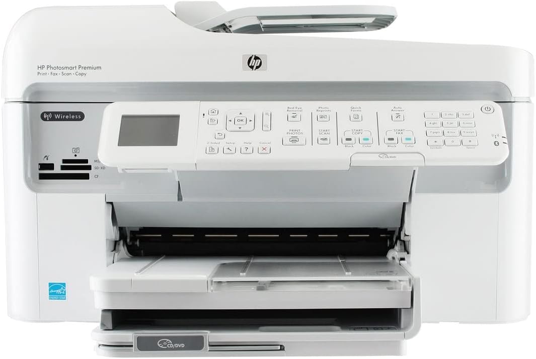 HP Photosmart Prem Fax Aio Prntr C309A Us/Canada - English,French and Spanish