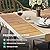 YITAHOME 8 Pieces Outdoor Patio Dining Set with Wicker Patio Dining Chair, Backless Bench & Table with Umbrella Hole, Garden Dining for Patios, Backyard, Balcony, Lawn