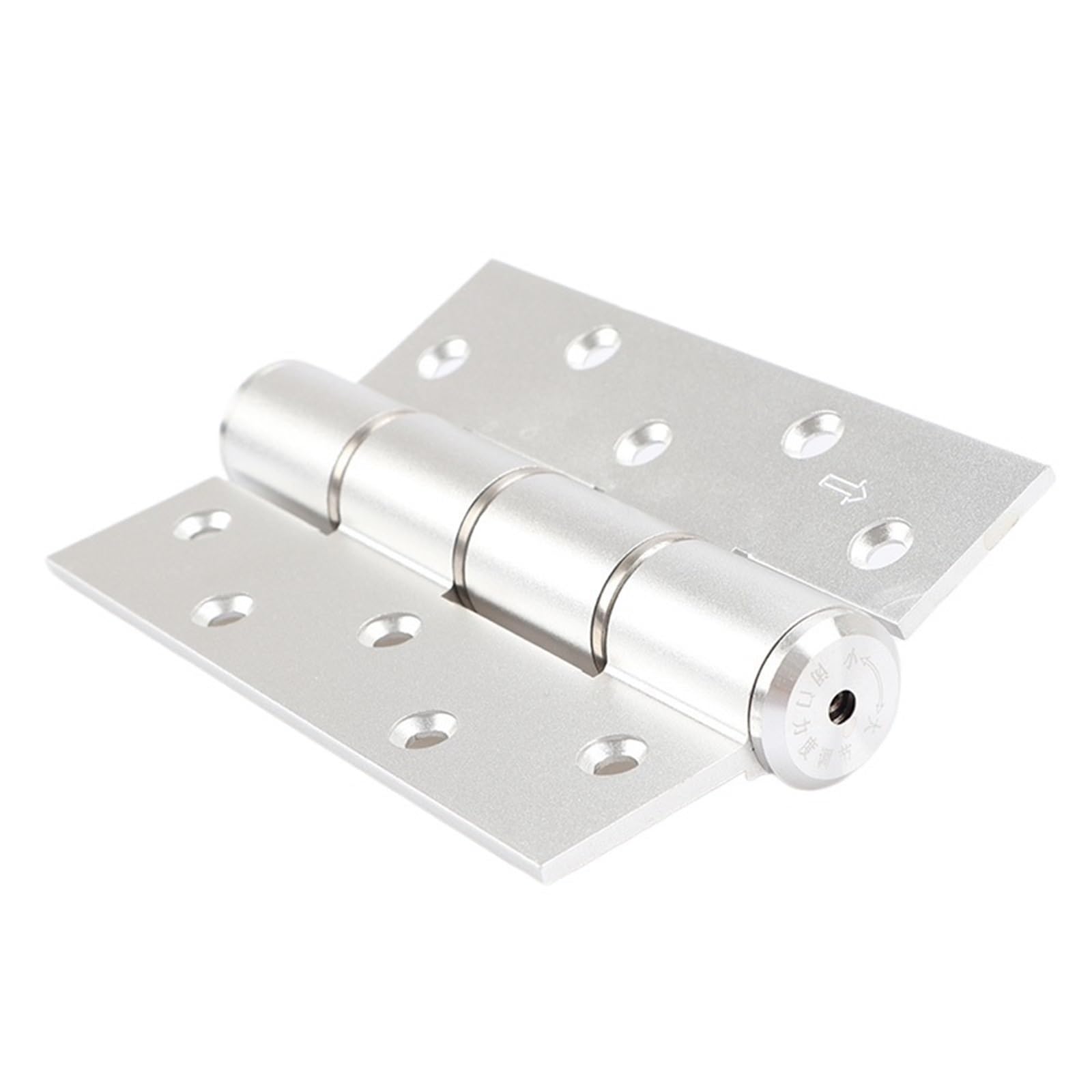1PCS Invisible Door Hinge Damping Door Spring Hinge(Silver)