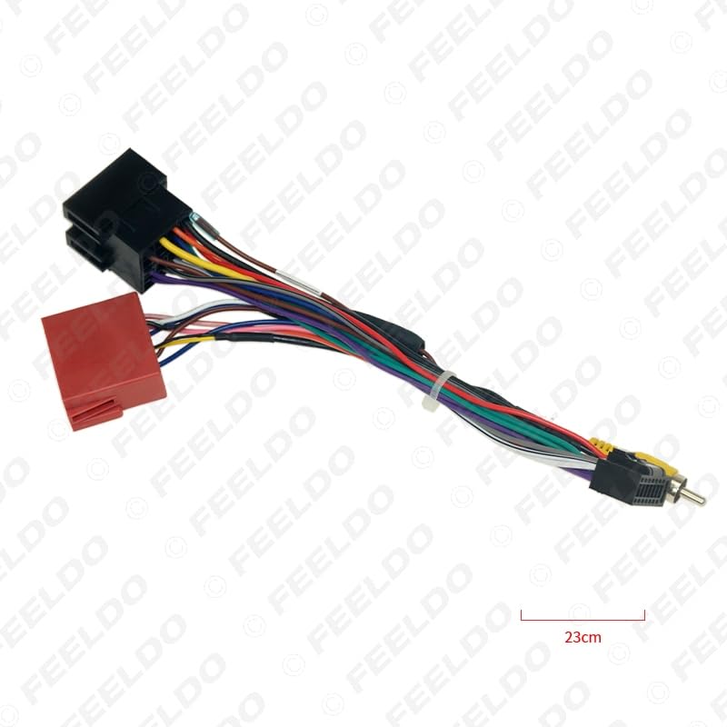 5Set Car 16pin for Audio Wiring Harness with USB Cable for Lada Vesta Aftermarket Stereo Installation Wire Adapter