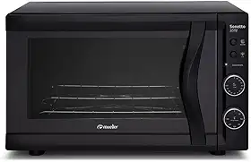 Forno Elétrico Mueller 44L Sonetto Stile Preto Forno Eletrico Mueller 44L 601072011 110V