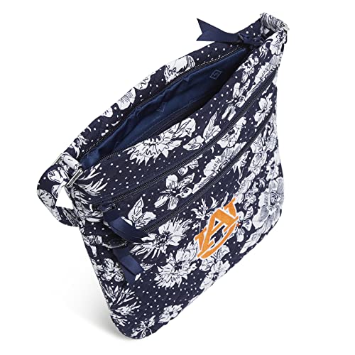 Vera Bradley Cotton Collegiate Triple Zip Hipster Crossbody Purse (Multiple Teams Available)3