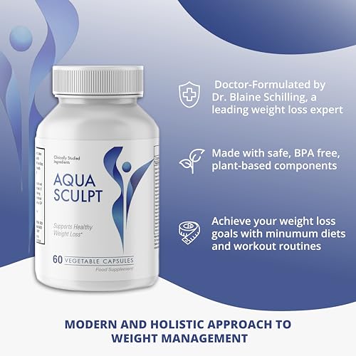 Aqua Sculpt - All Natural Weight Management Support, Enhancing The Body’s Natural metabolic processes, Vegan, New & Sealed, Supplement Heaven - Image 5