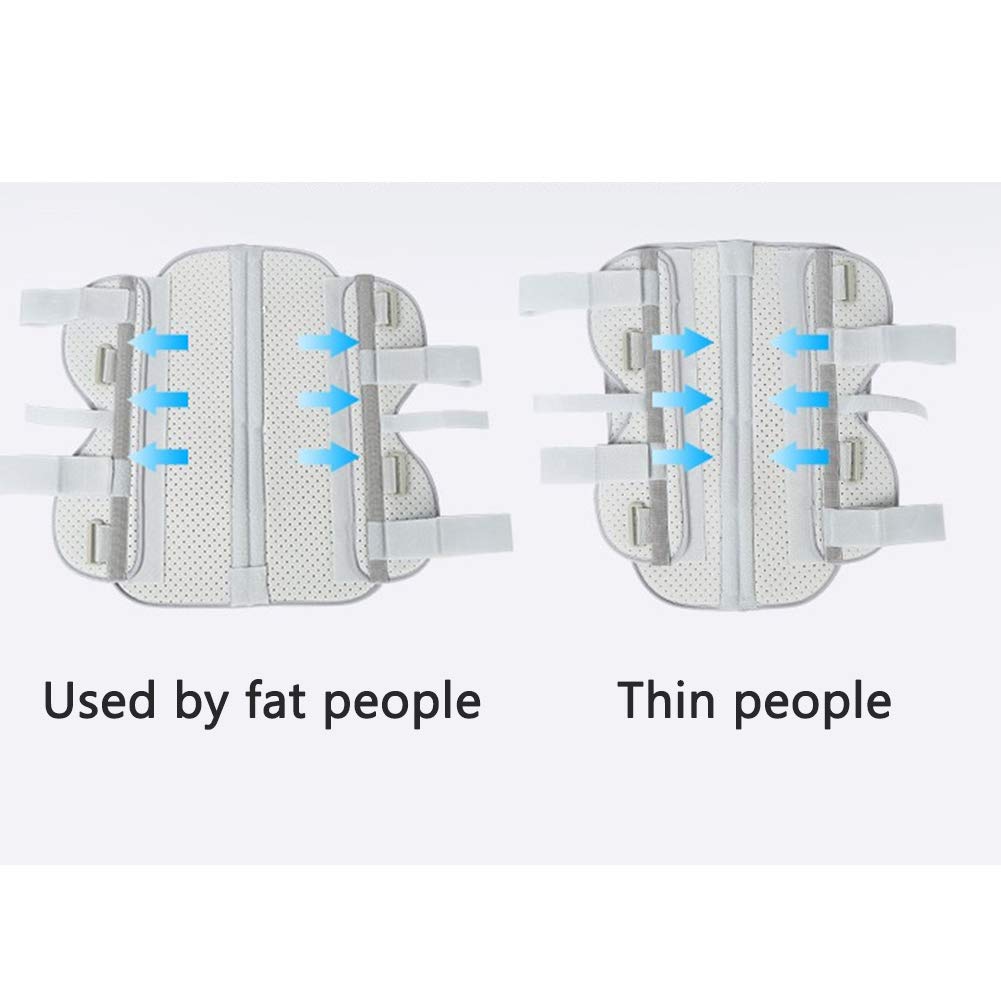 Soporte de Rodilla Ortesis Brace Transpirable Pierna Completa Estabilizador Guard Wrap Correa Fractura Férula Fija