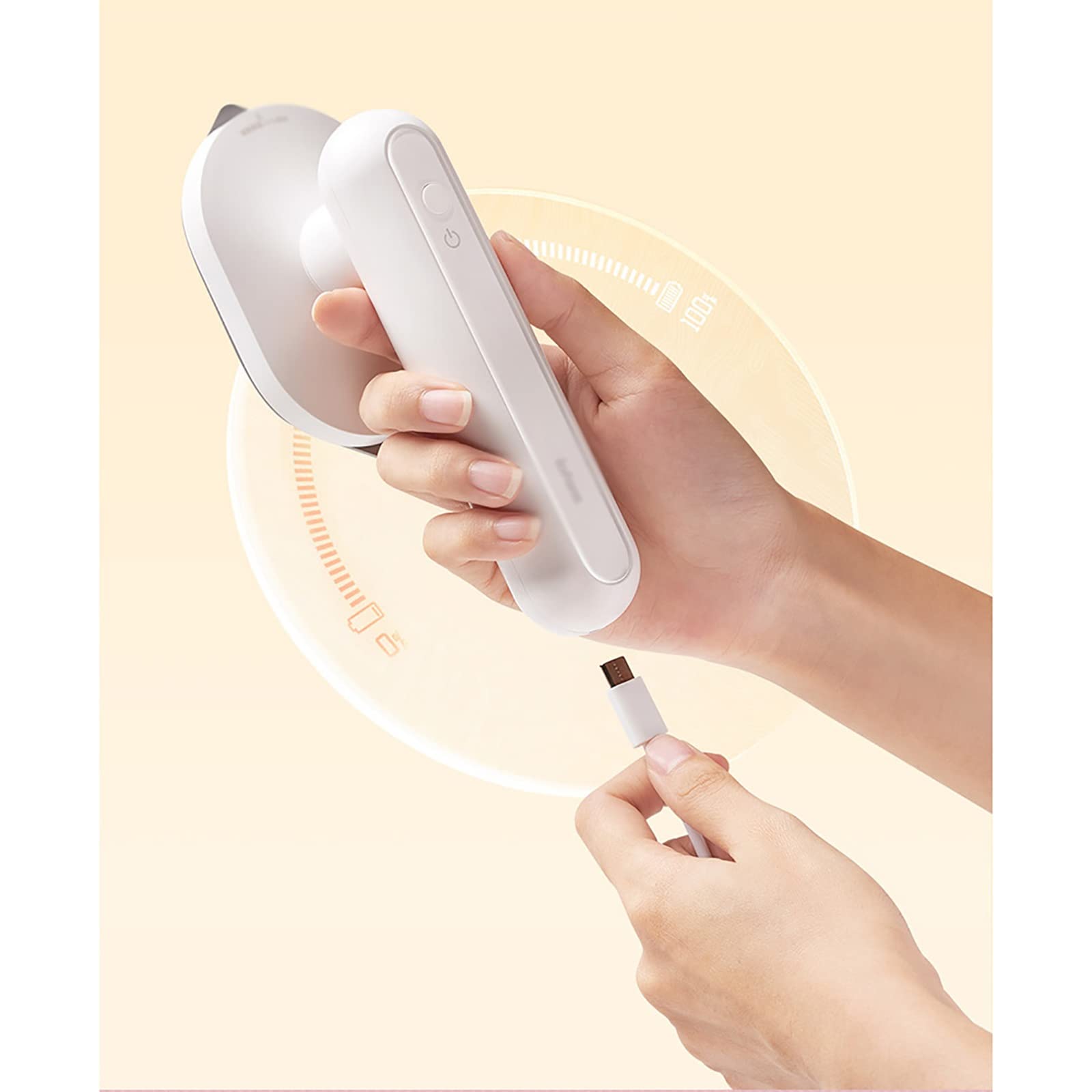 Amazon.co.jp : ハンドヘルドスチーマー ミニワイヤレスガーメント