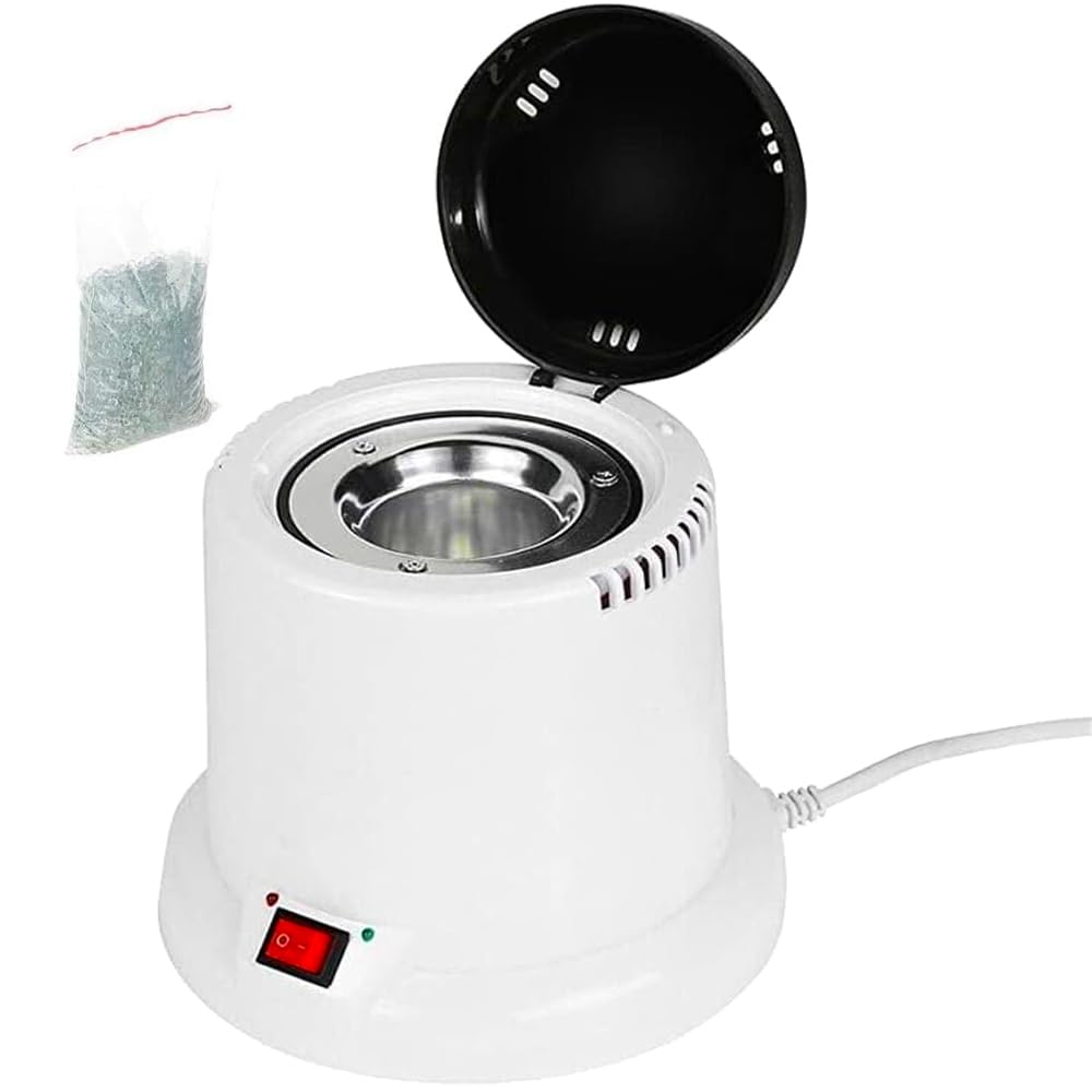 GC GLOBALCOMMERCE Sterilizzatore al Quarzo con Microsfere Professionale per Estetica Nail Art New (Confezione da 4)