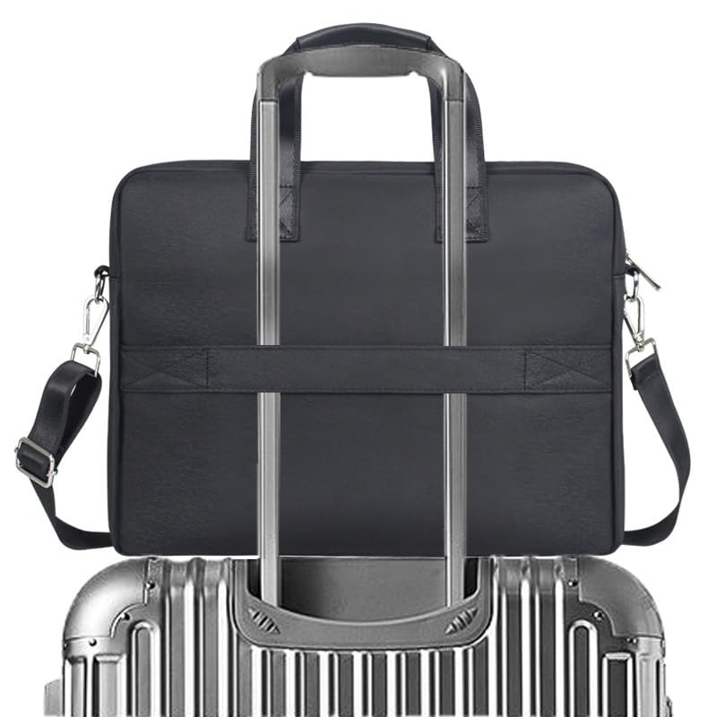 Briefcase File Bag Zipper Business Briefcase Meeting Office File Bag4