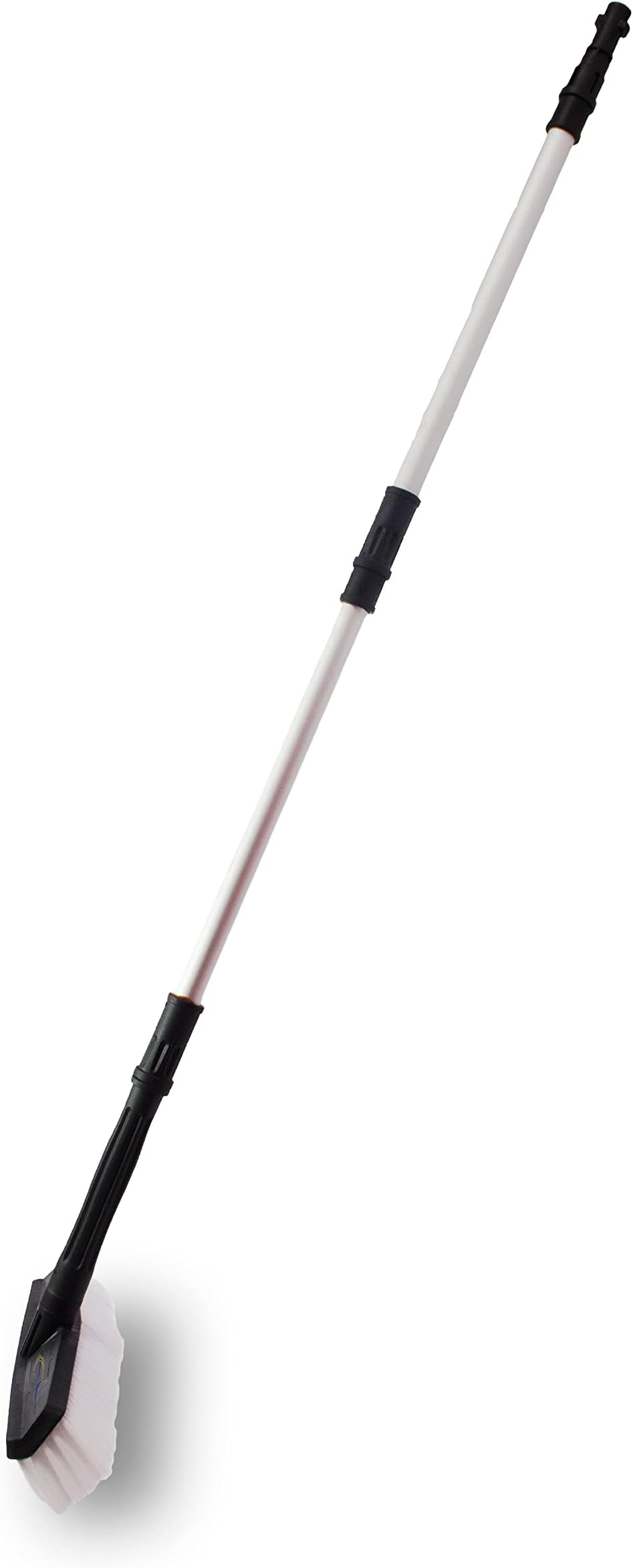 VMTC Power Scrubber Brush with 2 Extension Rods and Wheel Brush Kit High-Pressure Car Washer Accessories Compatible with Karchre K1–K7 Pressure Washers