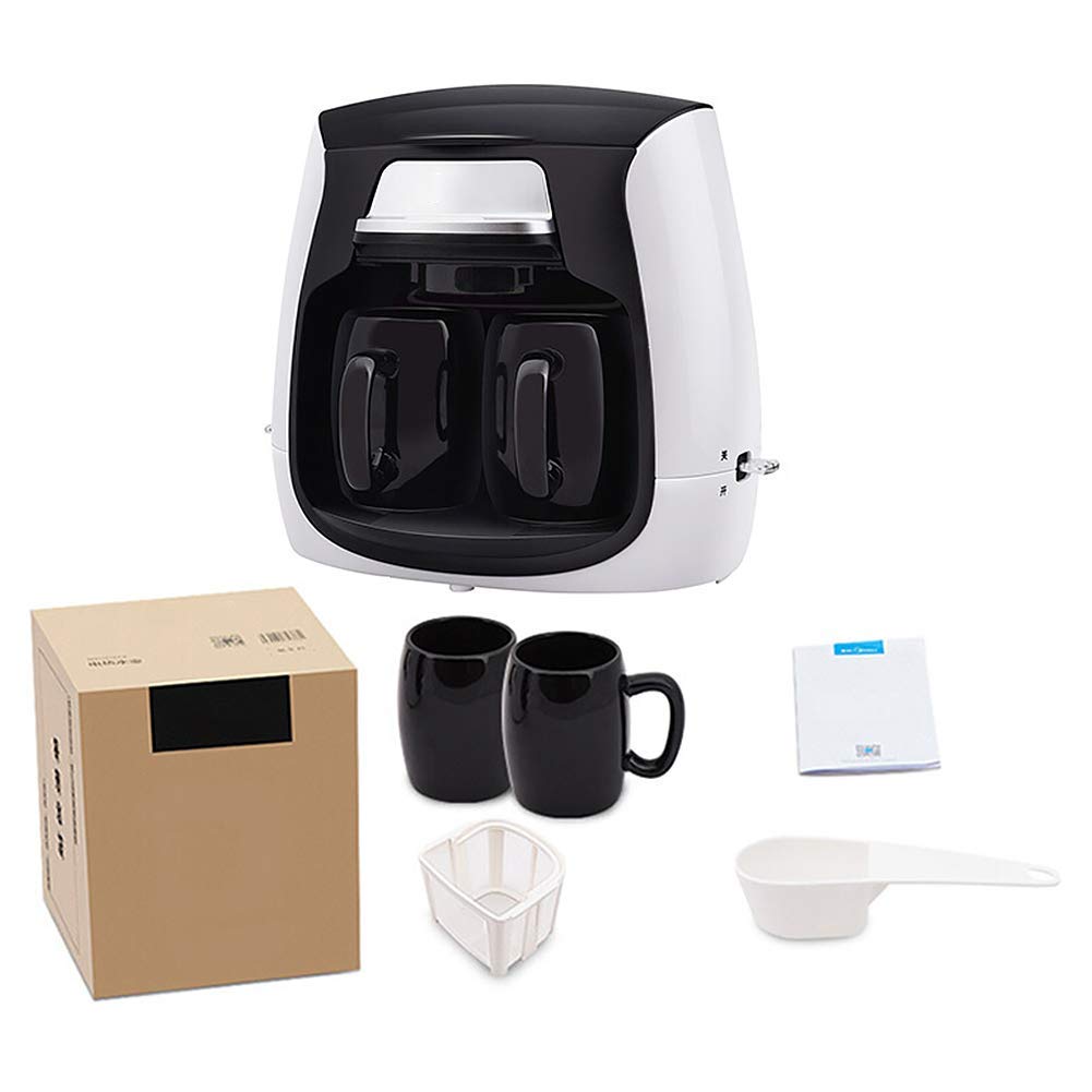 SOVORM Macchina da caffè Office Home Drip Macchina da caffè americano Mini caffettiera Macchina da tè Funzionamento a un pulsante The New