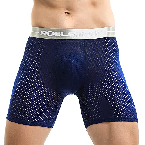 BaronHong Performance Mesh Mens Boxer Briefs Sports Athletic Underwear2