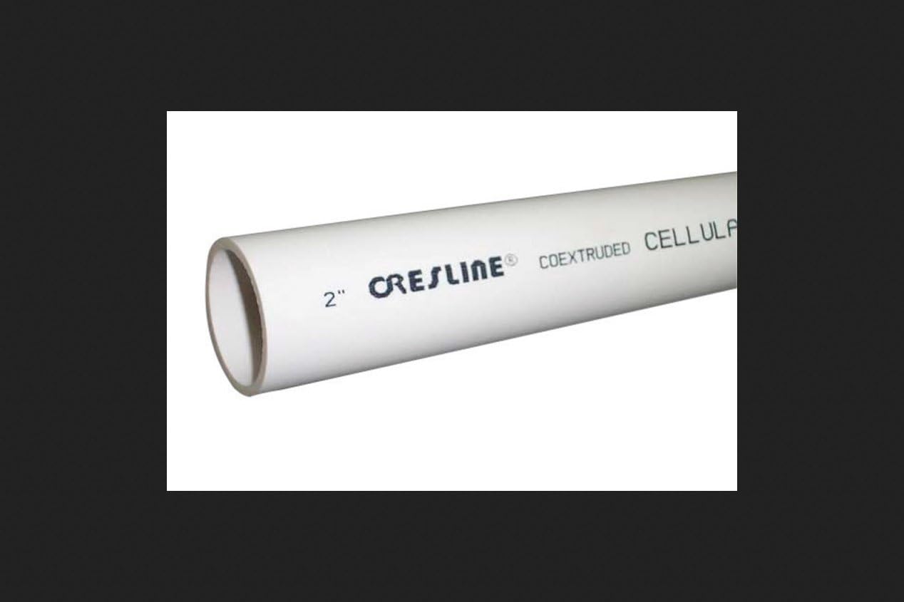 "CRESLINE" CELLULAR CORE PVC DWV PIPE [CASE OF 1] Pipe Fittings