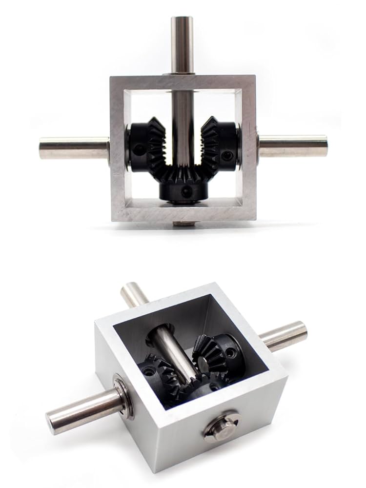 Amazon.co.jp: Jieotwice 90 度ベベルギア直角整流子小型ギア