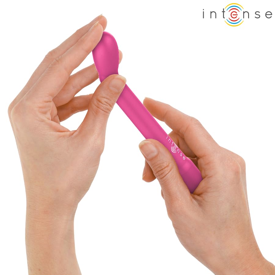 Masajeador de Suelo Pélvico y Estimulador Punto G Recargable USB Intense Karlie, 10 funciones de vibración, 187mm (Rosa) — view 2