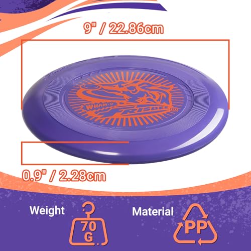 Wham-O Frisbee Go 2 Pack Flying Discs, 9 Inch Light and Colorful Set for Beginners Kids Boys and Girls Ages 5+ Years, Outdoor Play for Beach, Park and Garden - 70g - Image 5