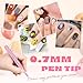 Isamaitzco 12 Colors Nail Art Pens Set, Fine Tip Nail Polish Pen Markers, Quick Dry Nail Art Kit for DIY Home Salon, Professional Nail Paint Pens Tools, Manicure Set Gift for Adults Beginners