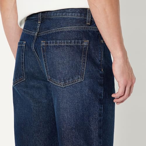 Image of Amazon Essentials Men's Rigid Relaxed-Fit Jean Shorts