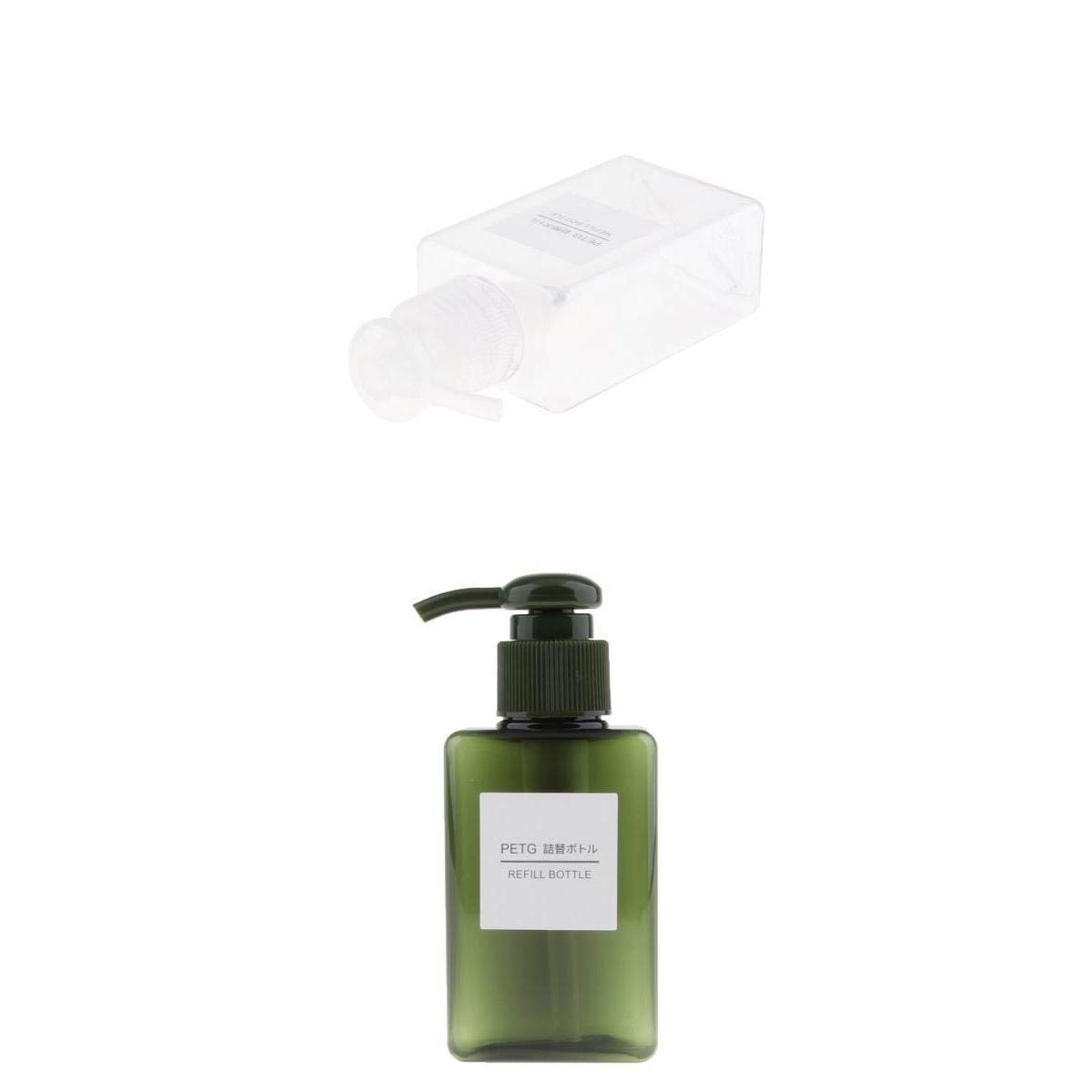 Bnf® 2pcs 100ml Foaming Soap Dispenser Cosmetic Containers Bottles Clear Green|Home & Garden | Bath | Soap Dishes & Dispensers-image-12