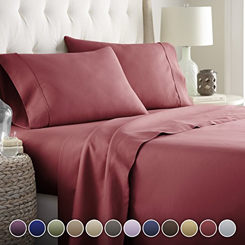 Hotel Luxury Bed Sheets Set- 1800 Series Platinum Collection-Deep Pocket,Wrinkle & Fade Resistant