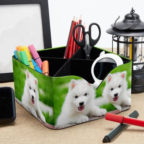 Organiseur de bureau husky à 4 compartiments pour crayons - 8