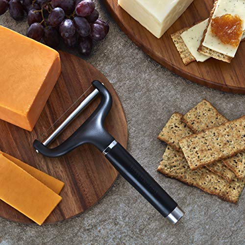 KitchenAid Fatiador de queijo gourmet, tamanho único, preto