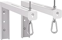 Vista 10 de suptek PRL001 - Soporte universal para proyector de pared, soportes en L para colgar en la pared, ganchos de montaje de extensión ajustables de 6