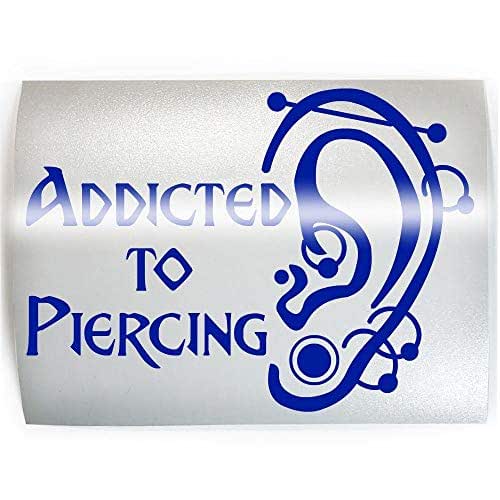 Amazon.com: ADDICTED TO PIERCING - PICK COLOR & SIZE - Ear Piercing ...