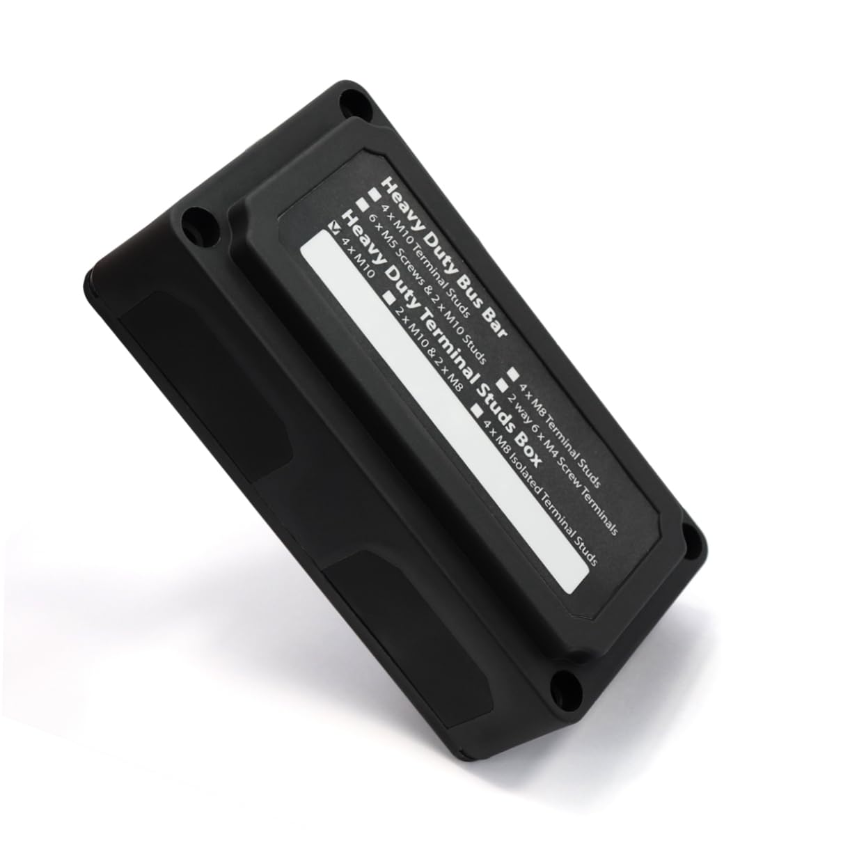 Cabilock 200a Caja De Terminales Caja De Barras Colectoras para Coche y Barco Material Resistente Espárragos De Terminal Bloque De Distribución De Energía Tapa para Instalaciones Eléctricas