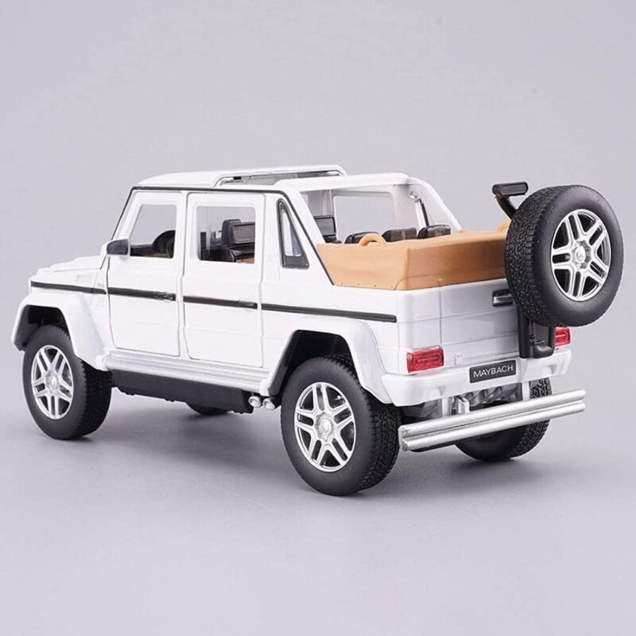 Image of Alokik Enterprise Exclusive Alloy Metal Pull Back Diecast 1:22 Mercedes G-500 Car Scale Model Toy with Sound Light for Kids【Colors as Per Stock】