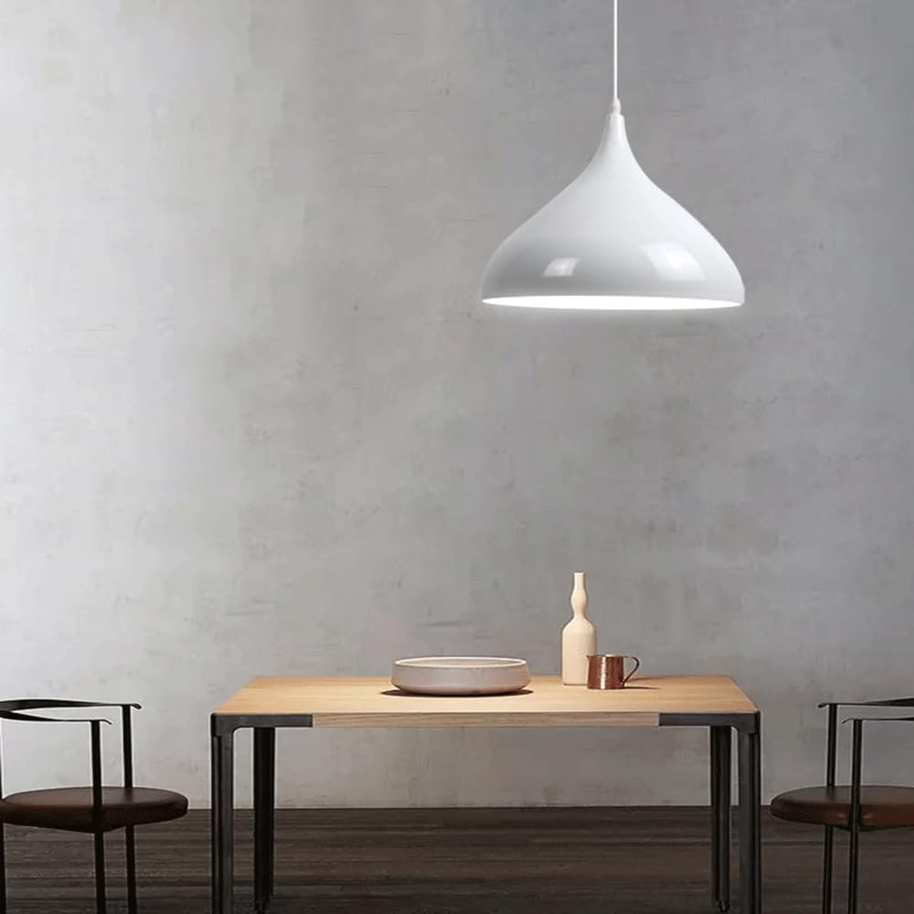 Nordic Creative Lampa Wisząca, Mała Lampa Wisząca, Żyrandole Z Metalowym Kloszem, Wiszące Oprawy Oświetleniowe, Lampy Wiszące Industrialne, Żyrandol Do Przedpokoju, Do Przedpokoju CJSLXGBL