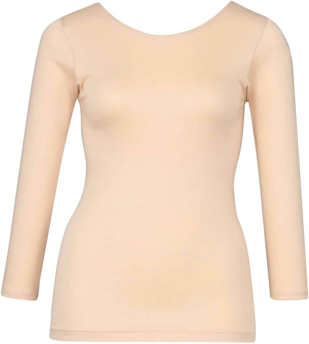 [ワコール] ふんわりあったかゆったりタイプ トップス（7分袖）（CLD387）