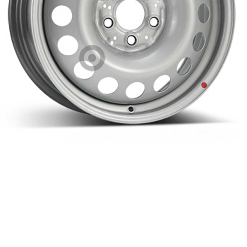 4x Alcar Stahlfelgen 4-9002 6.5Jx17 ET50 5x112 kompatibel mit Mercedes Benz Vito V