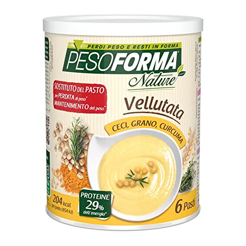 Pesoforma Vellutata Ceci Grano e Curcuma, Pasto Sostitutivo...