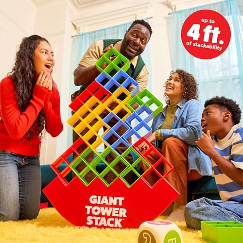 Giant Tower Stack - The Jumbo Block Balancing Game by Relatable - image 3