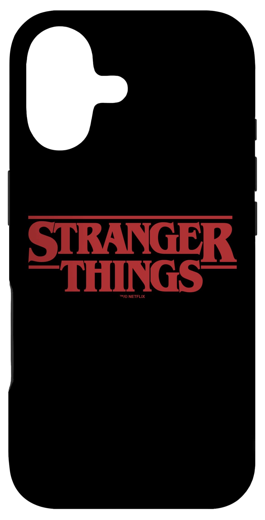 Amazon.com: Stranger Things Red Bold Logo Case for iPhone 17