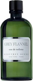 Geoffrey Beene Grey Flannel Eau de Toilette Spray for Men - Woody and Oriental Fragrance - 240 ml