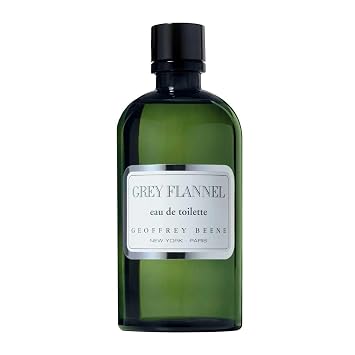 Geoffrey Beene Grey Flannel Eau de Toilette Spray for Men - Woody and Oriental Fragrance - 240 ml