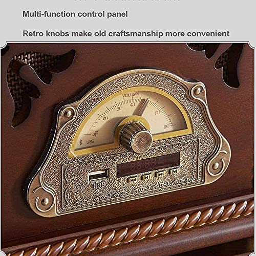 VSDEXR Platine Vinyle rétro Gramophone avec Haut-parleurs sans Fil, Support de Table 3,5 mm Aux-in/FM R (Tourne-Disque) - Les Beatles, Paul McCartney, John Lennon, RIngo Starr, George Harrison VSDEXR Platine Vinyle rétro Gramophone avec Haut-parleurs sans Fil, Support de Table 3,5 mm Aux-in/FM R (Tourne-Disque) – Image 7