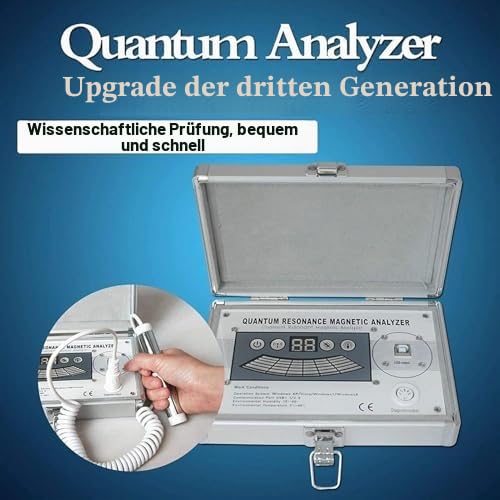 Quantum Resonance Magnetic Analyzer - Professional Health Analyzer for Comprehensive Physical Health Testing - Compatible with All Systems