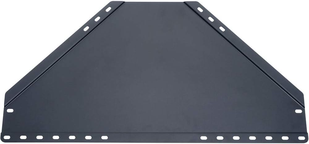 Corner Mount Shelf - Black; Sliver - Top Mounting Provides Open Access to A/v Eq