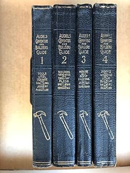 Paperback Audel's Carpenters and Builders Guide #1, #2, #3, #4 Book