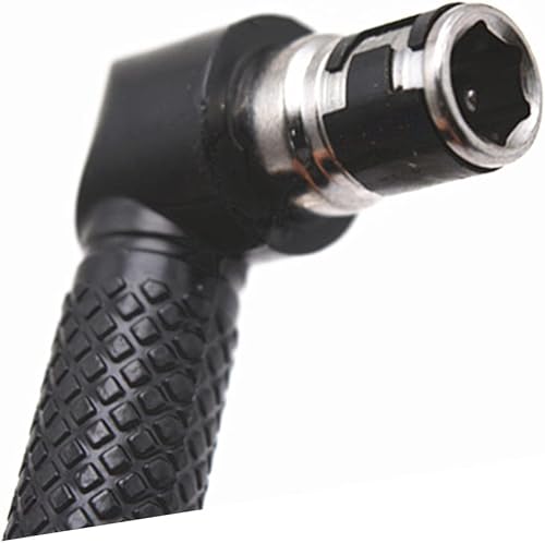 Miniatura 2 de Angoily Enchufe de doble cabeza 3 unids mango adaptador derecho de doble cabeza en forma de L Destornillador de extensión hexagonal Grado Llave de
