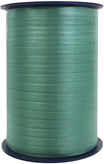 Morex Curling Ribbon 3/16" 500 Yds for Gift Wrapping, Balloon String, Birthday Parties, Holidays, Decorations, Green